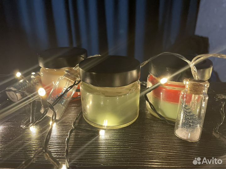 Десертные свечи ручной работы