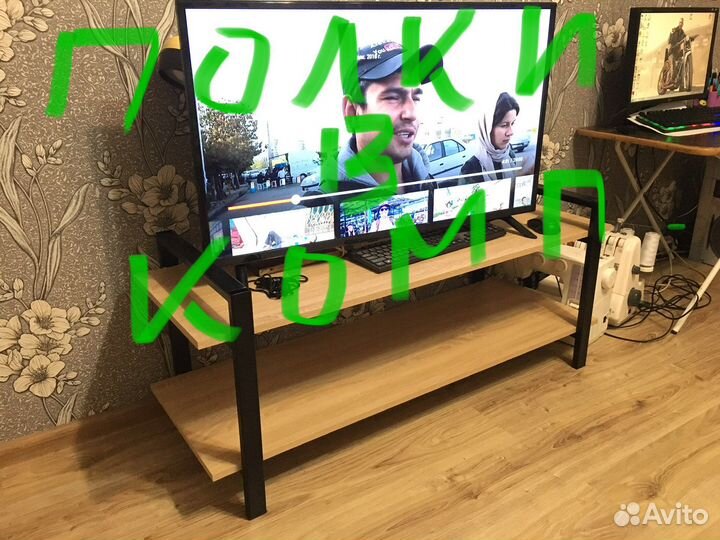 Тумба под тв в стиле лофт