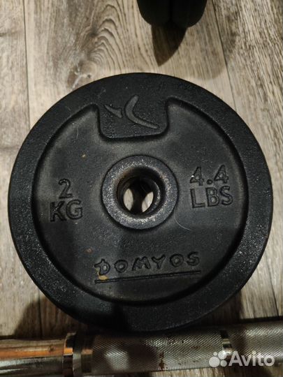 Скамья для жима+железо