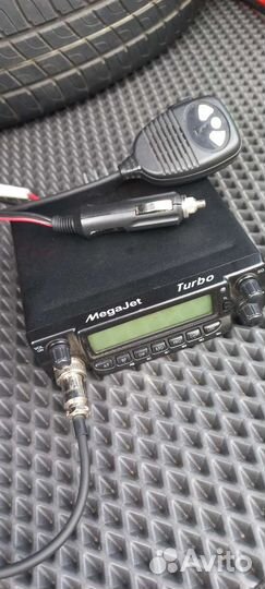 Автомобильная рация megajet mj- 600 turbo
