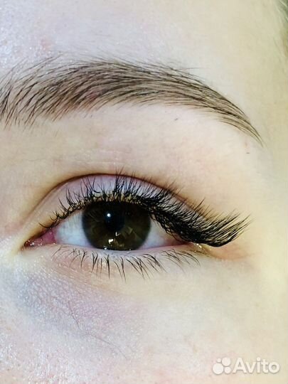 Наращивание и ламинирование ресничек