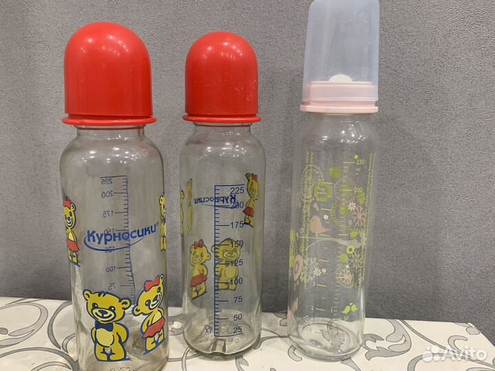 Бутылочки, поильник, ниблеры