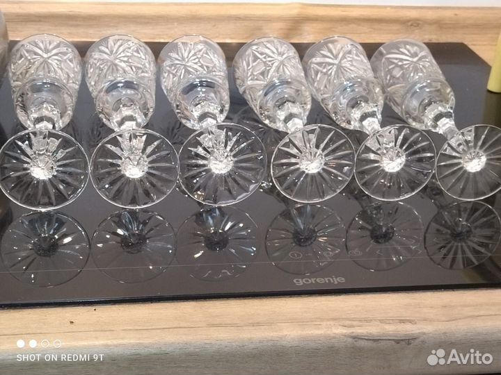 Хрустальные фужеры