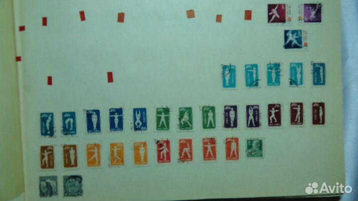 Альбом с марками.Стар марки мира.6