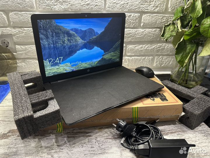 Новенький ноутбук hp как с магазина