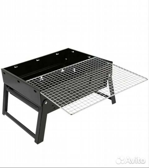 Мангал складной с решеткой для барбекю