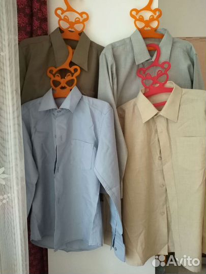 Рубашки для мальчика 134 140