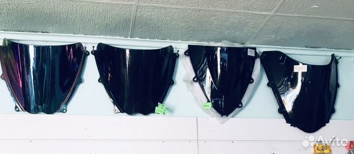 Стекло ветровое на мотоцикл (новое)