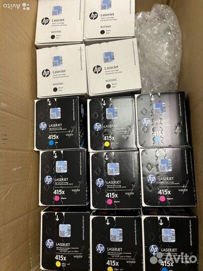 Картриджи Xerox и HP