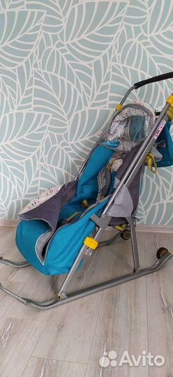 Санки-коляска