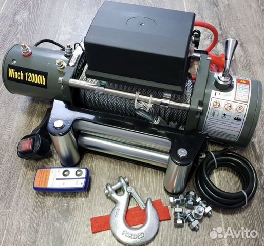 Лебедка автомобильная электрическая Electric Winch LBS 12 v купить