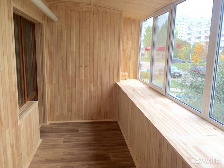 Отделка балконов Работаю на себя Гарантия