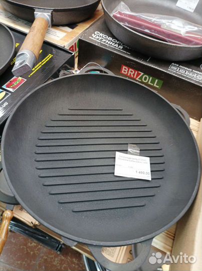 Сковородки чугунные