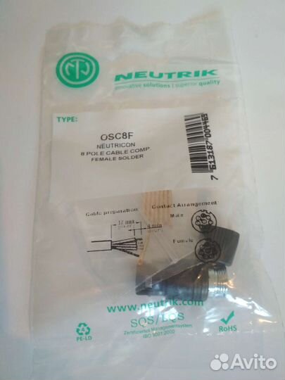 Разъемы Neutrik