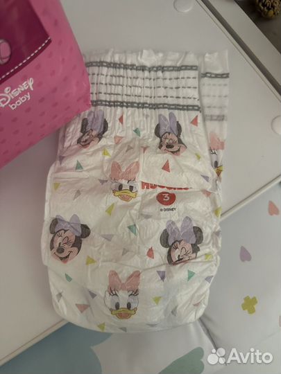 Подгузники трусики huggies 3