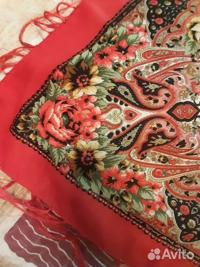 Русская народная шаль 115х115см