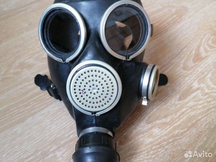 Противогаз гражданский гп-7 чёрный