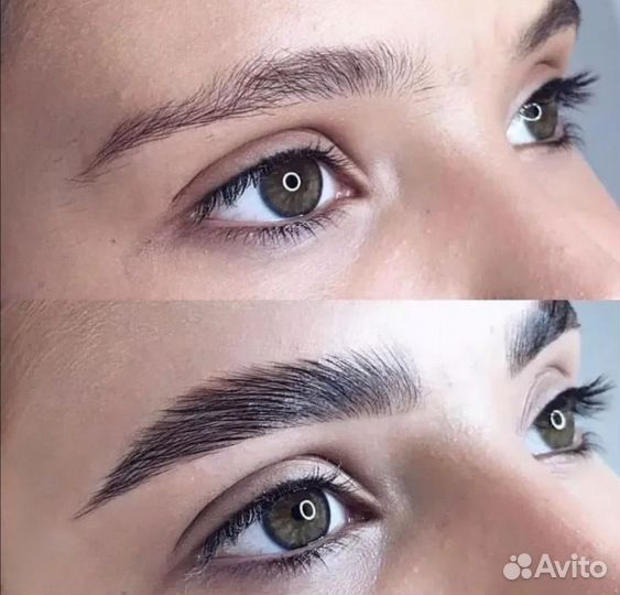 Наращивание ресниц, ламинирование, покраска бровей