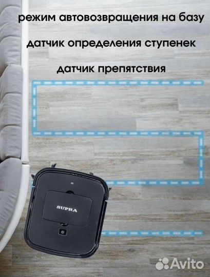 Робот-пылесос новый Supra VCS-4091