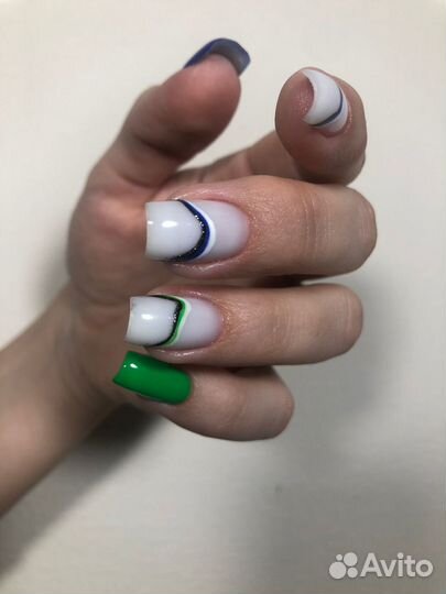 Маникюр с покрытие