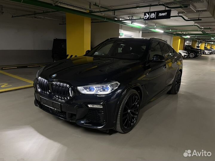 BMW X6 3.0 AT, 2021, 55 500 км