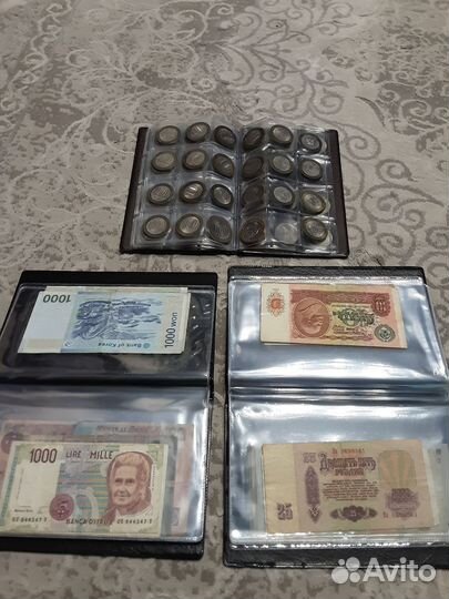 Банкноты и монеты