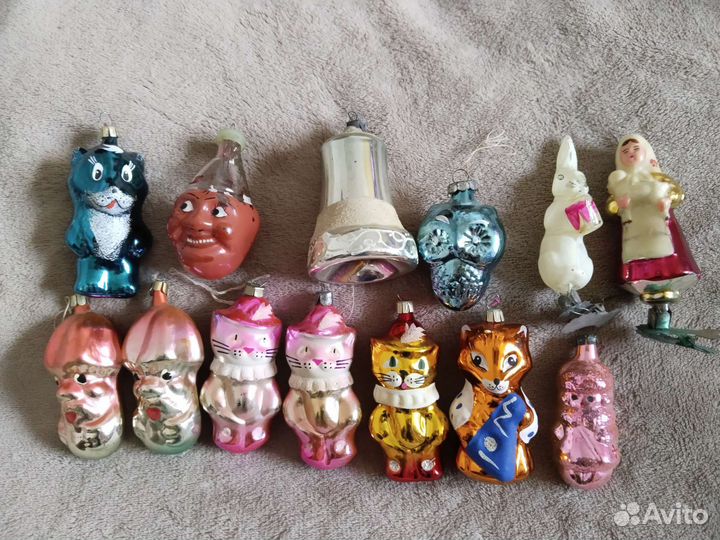 Елочные игрушки СССР