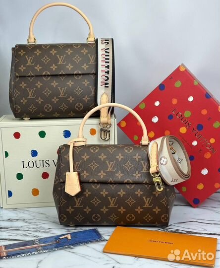 Сумка louis vuitton натуральная кожа