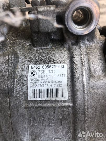 Компрессор кондиционера Bmw 5 e60 e61 N52 B25