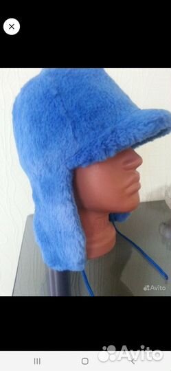 Шапка женская ушанка