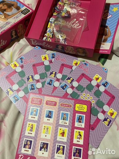 Настольная игра барби вечеринка