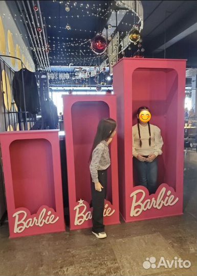 Коробка барби для фотосессии