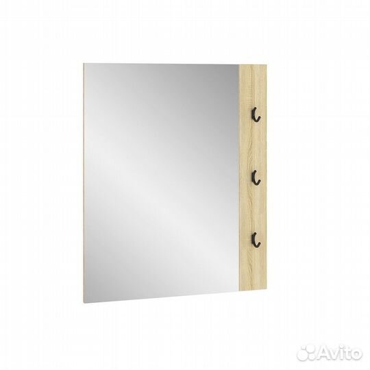 Женева панель с зеркалом (900*1040) Дуб крафт золо