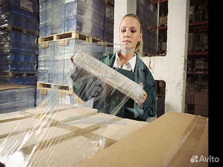 Упаковщица пленки на фабрику