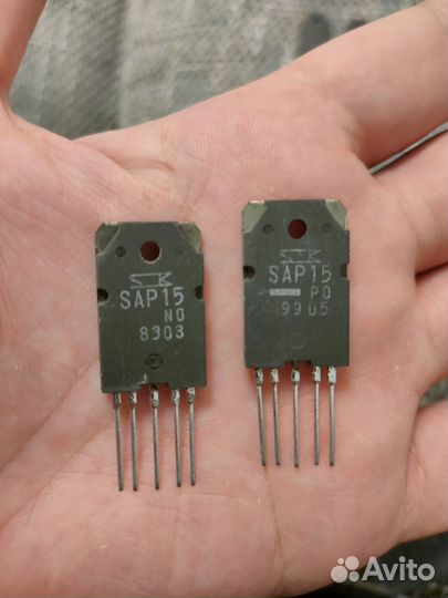 Транзисторы SAP15 и SAP16