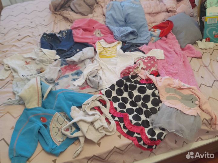 Детские вещи пакетом на 80-86