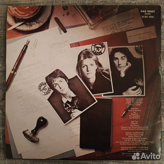Paul McCartney And Wings - Band On The Run (1973)