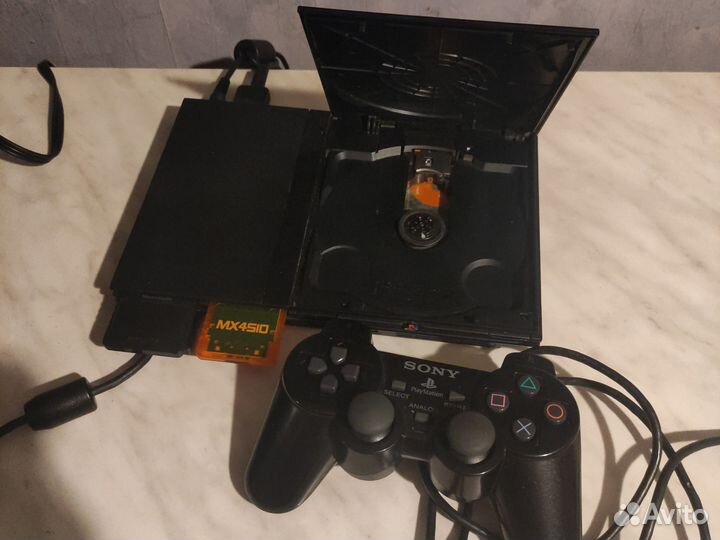 PS2 slim mx4sio 64 gb