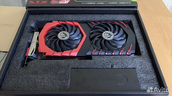 Видеокарта Msi gtx 1080 ti gaming x 11g