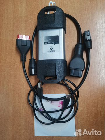 Автосканер renault CAN clip