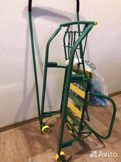 Санки с колесами