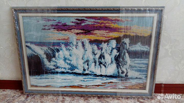 Картина бисером большая 