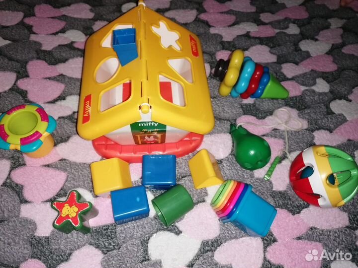 Детские развивающие игрушки пакетом
