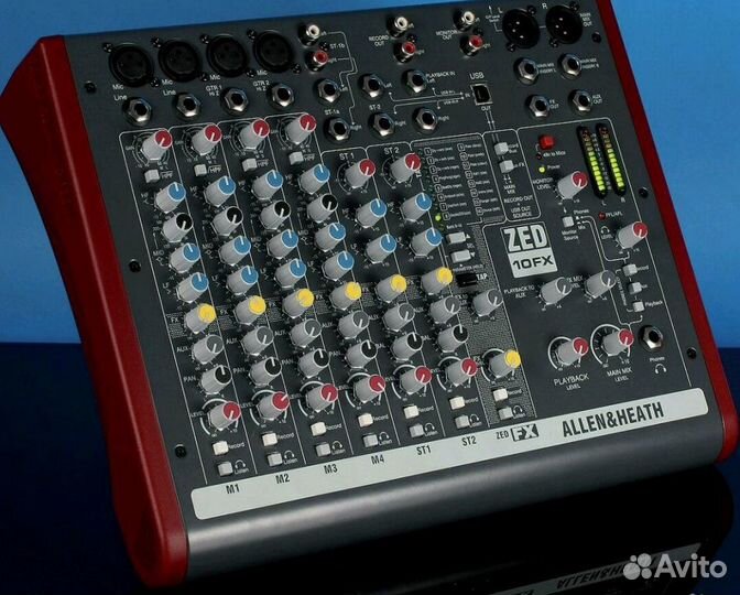 Пульт микшерный Веhringer и Allen & Heath zed10fx