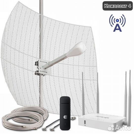 Комплект интернета 4G на дачу 100