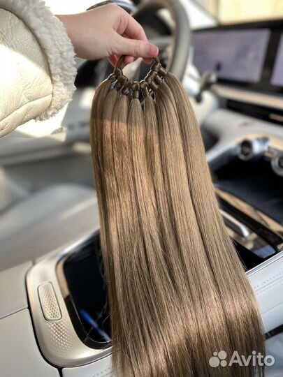 Накладной хвост ручная работа