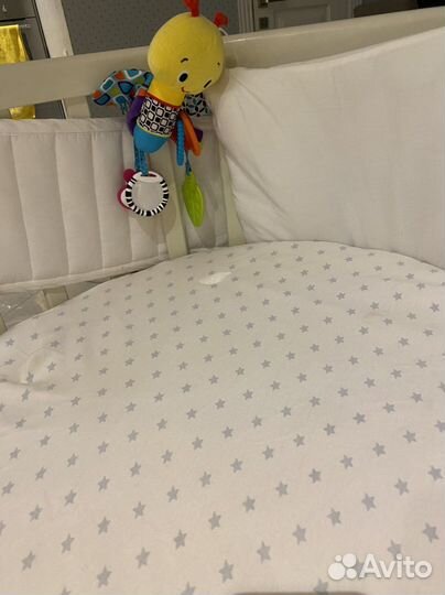 Кроватка-трансформер Ellipsebed (молочный