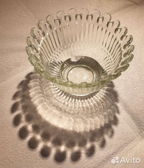 Стеклянные салатники или конфетницы времен СССР