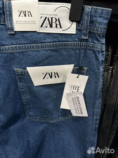 Мужские джинсы бананы Zara