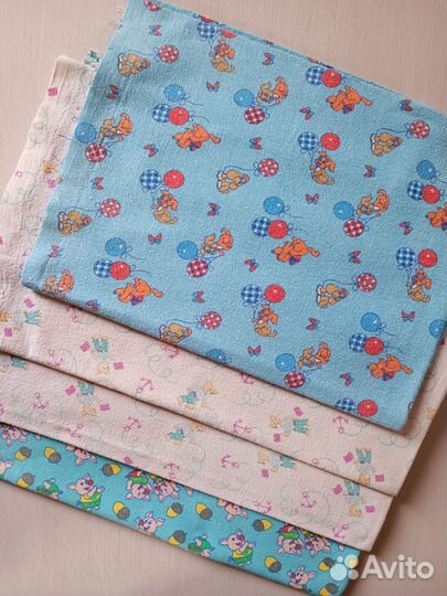 Пеленки детские пакетом бу